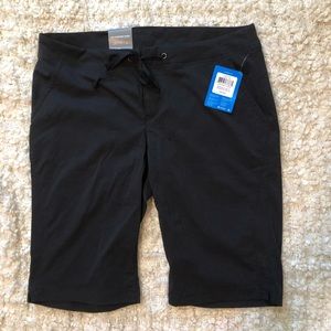 NWT Columbia Anytime Outdoors Black Shorts